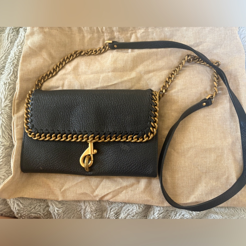 Rebecca Minkoff Black Chain Strap Women's Bag